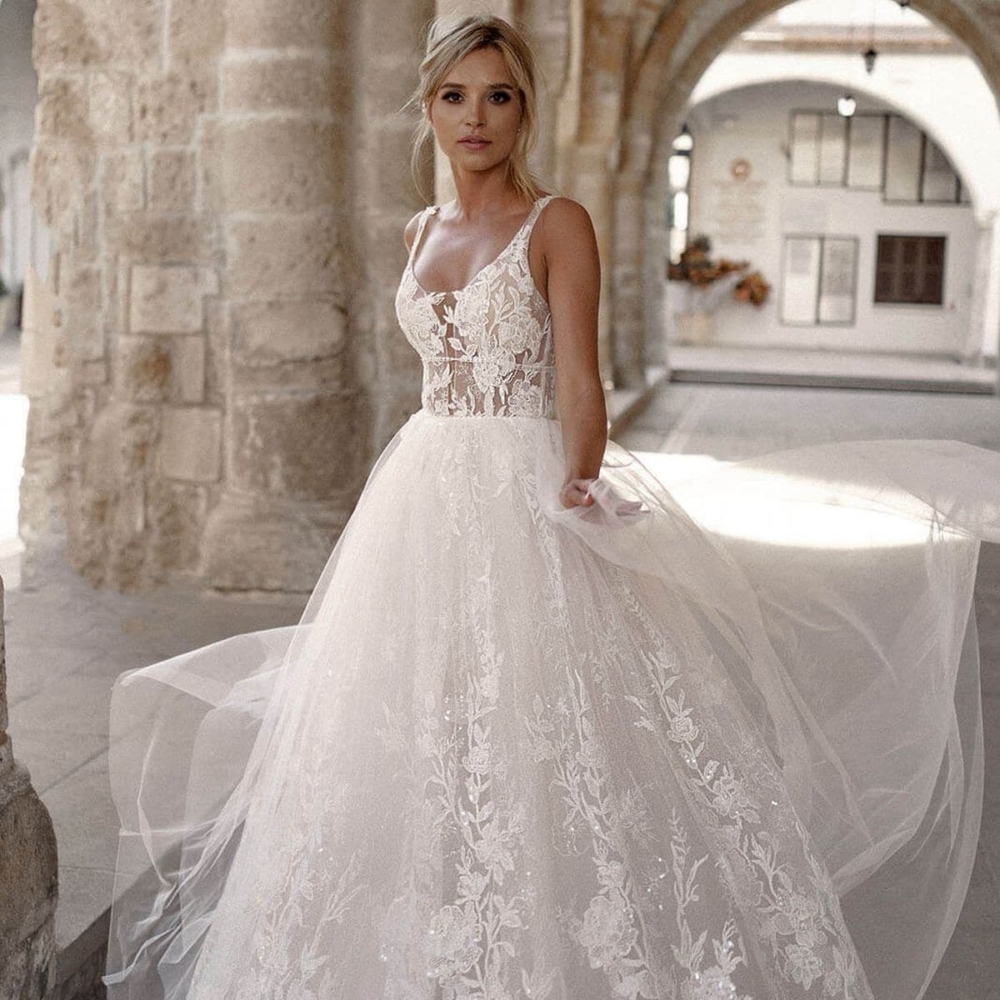 Dama Couture Rosa Brautkleid Hochzeitskleid