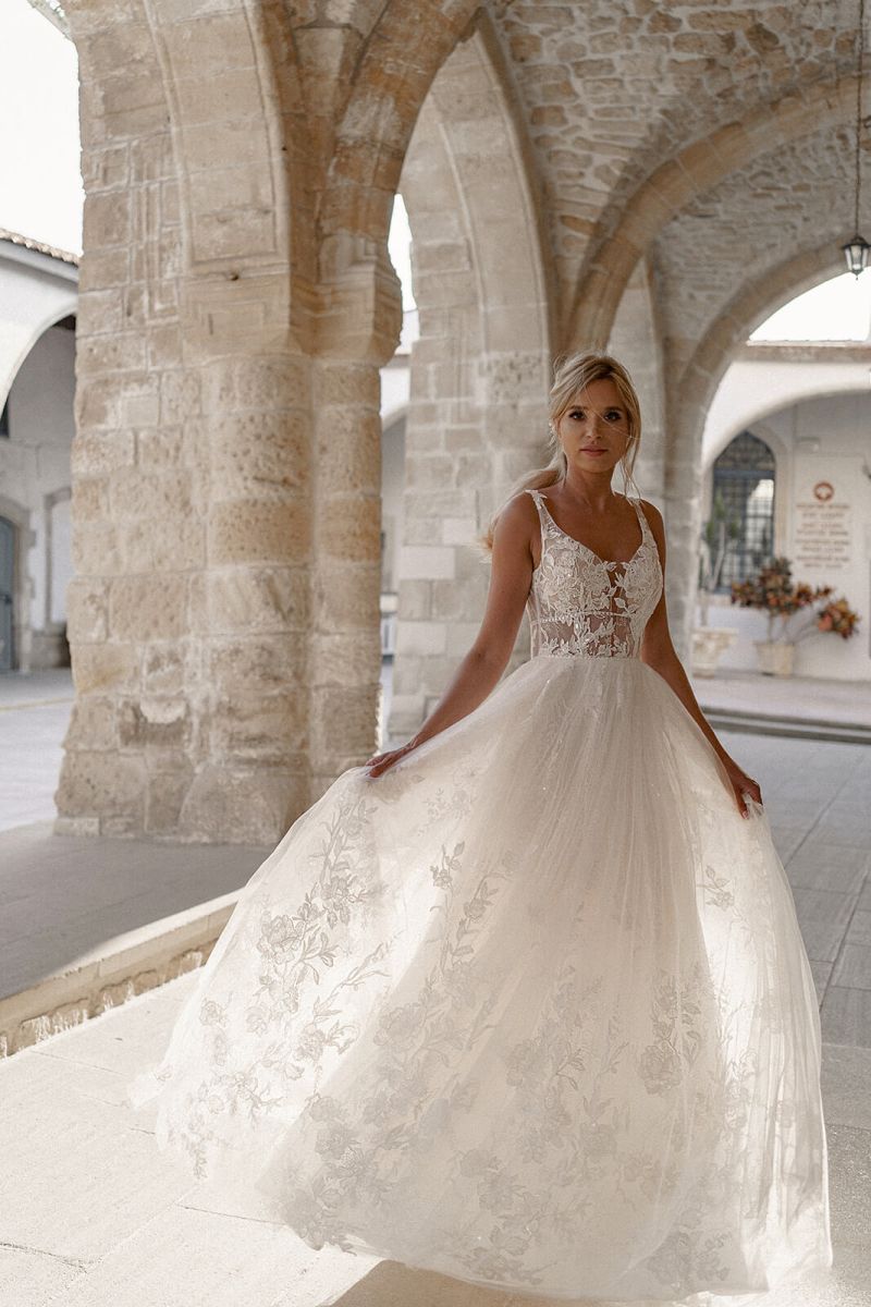 Dama Couture Rosa Brautkleid Hochzeitskleid